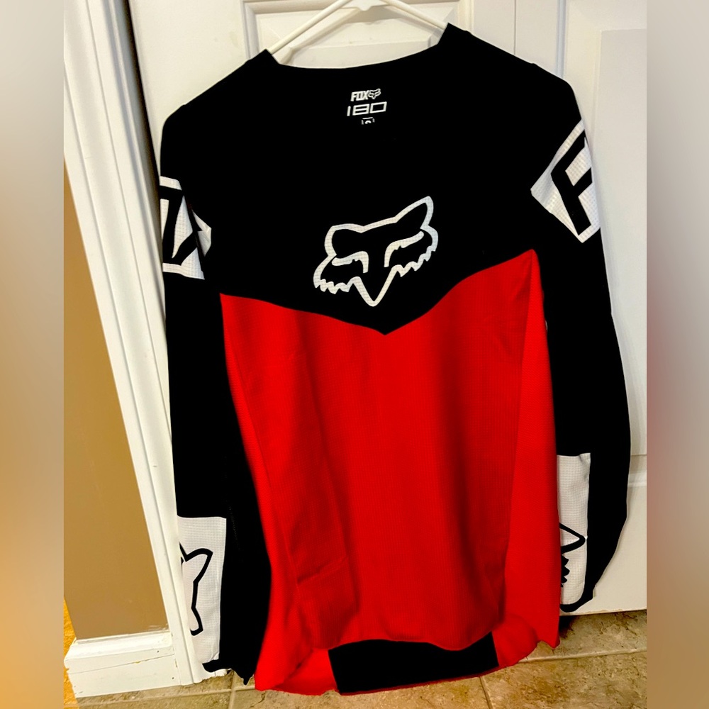 Fox MTB cycling jersey. Adult mens small.Light weight